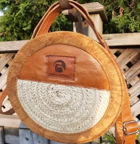 Ladies Luxury Round Hand bag - Model Alba